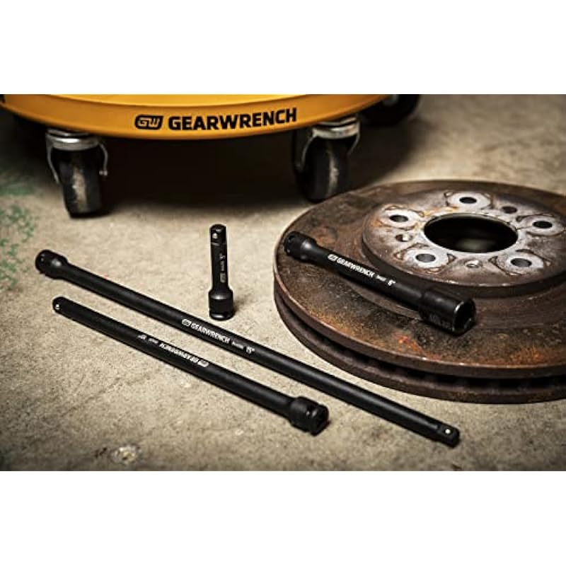 GEARWRENCH 4 Pc. 3/8″ Drive Impact Extension Set, 3″, 6″, 10″ & 15″ – 84926N