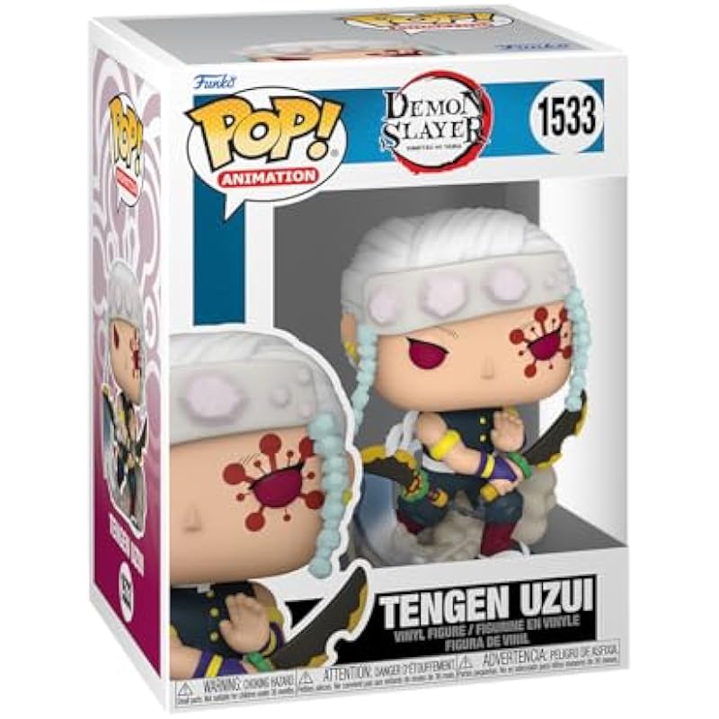 Funko Pop! Animation: Demon Slayer – Tengen Uzui with Chase (Styles May Vary)