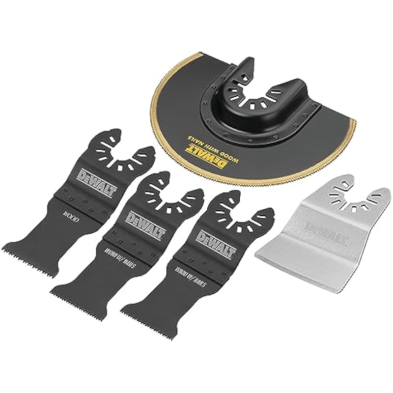 DEWALT Oscillating Tool Blades Kit, 5-Piece (DWA4216)