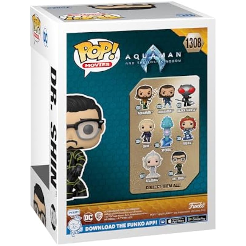 Funko Pop! Movies: Aquaman and The Lost Kingdom – Dr. Shin