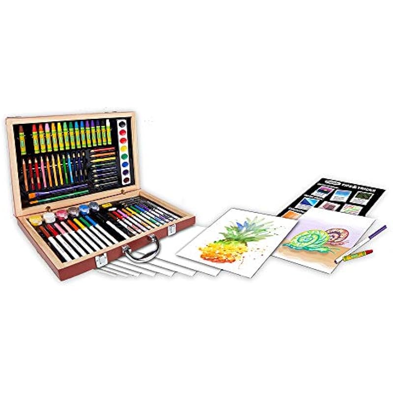 Crayola Wooden Deluxe Art Set, Arts & Crafts