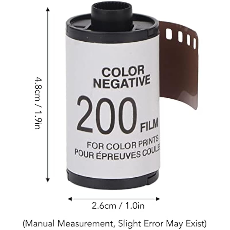 35mm Camera Color Film Roll ISO200 High Definition Colour Print Camera Film