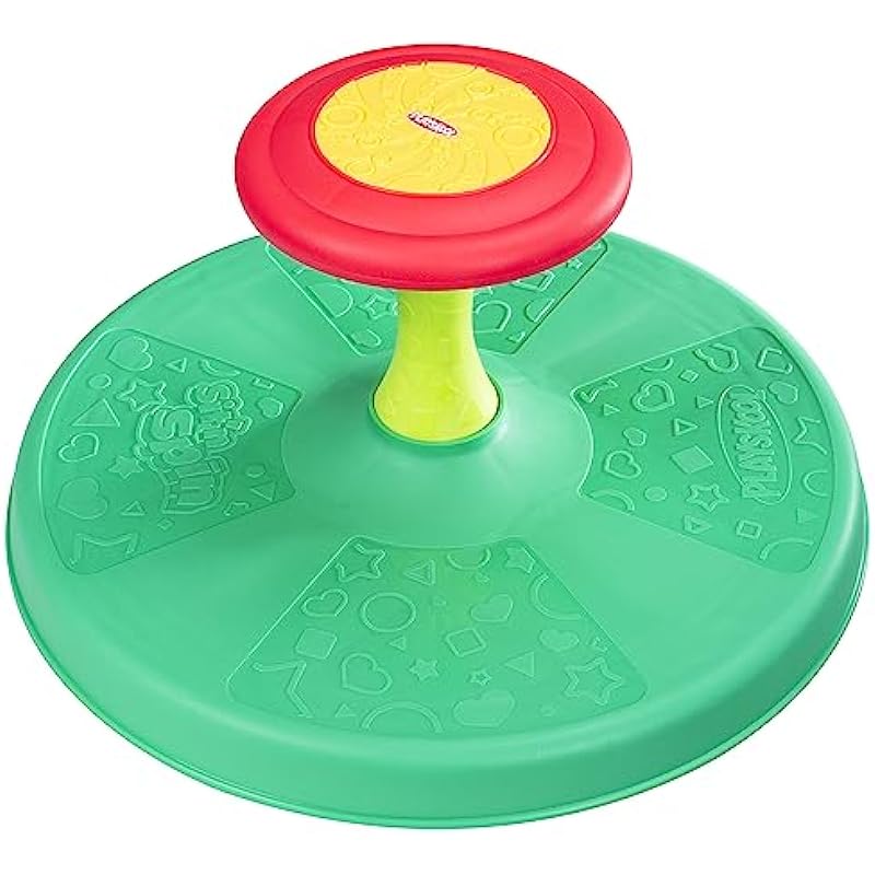 Playskool Sit ‘n Spin Classic Spinning Activity Toy for Toddlers Ages Over 18 Months (Amazon Exclusive),Multicolor