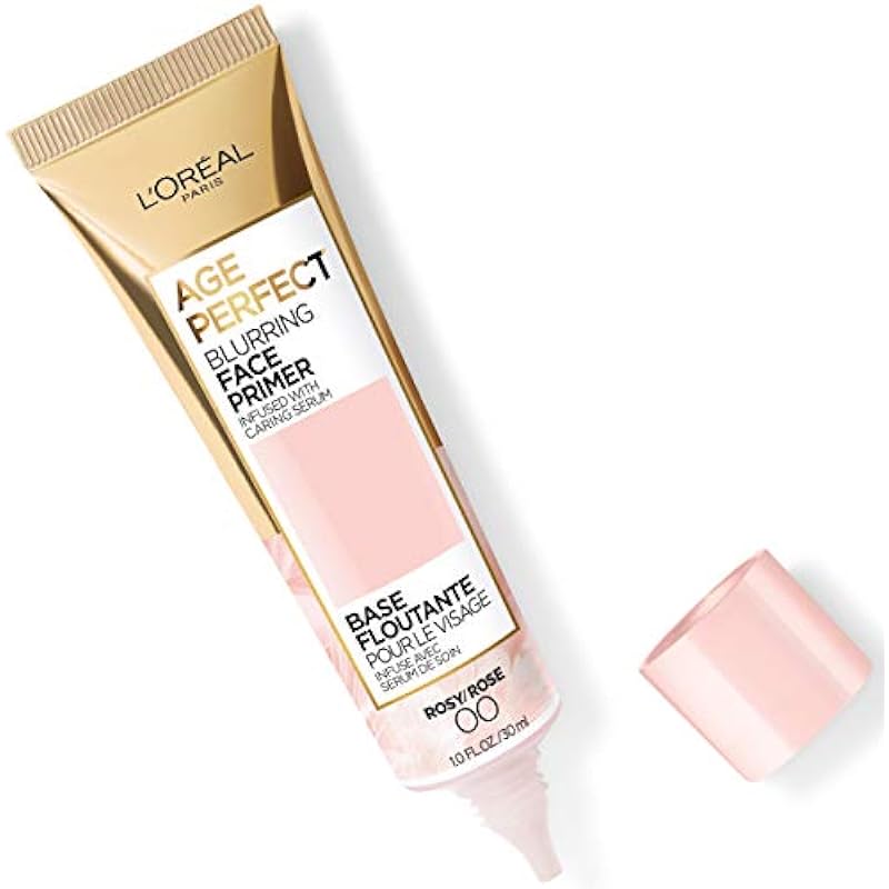 L’Oréal Paris Age Perfect Blurring Face Primer Infused with Caring Serum, 1 Count