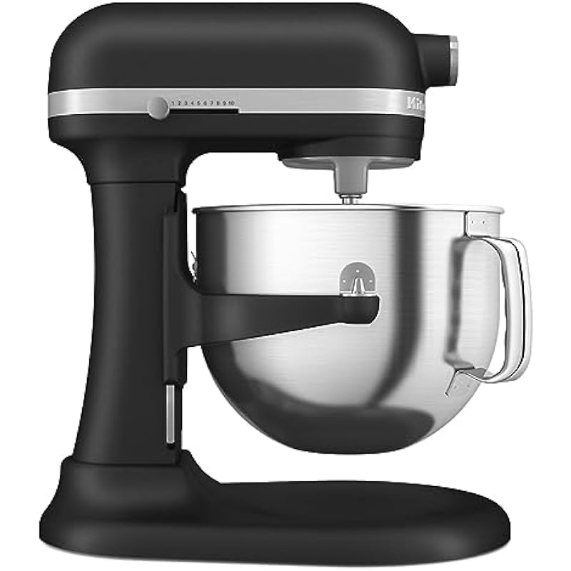 KitchenAid 7 Quart Bowl-Lift Stand Mixer, Cast Iron Black, KSM70SKXXBK