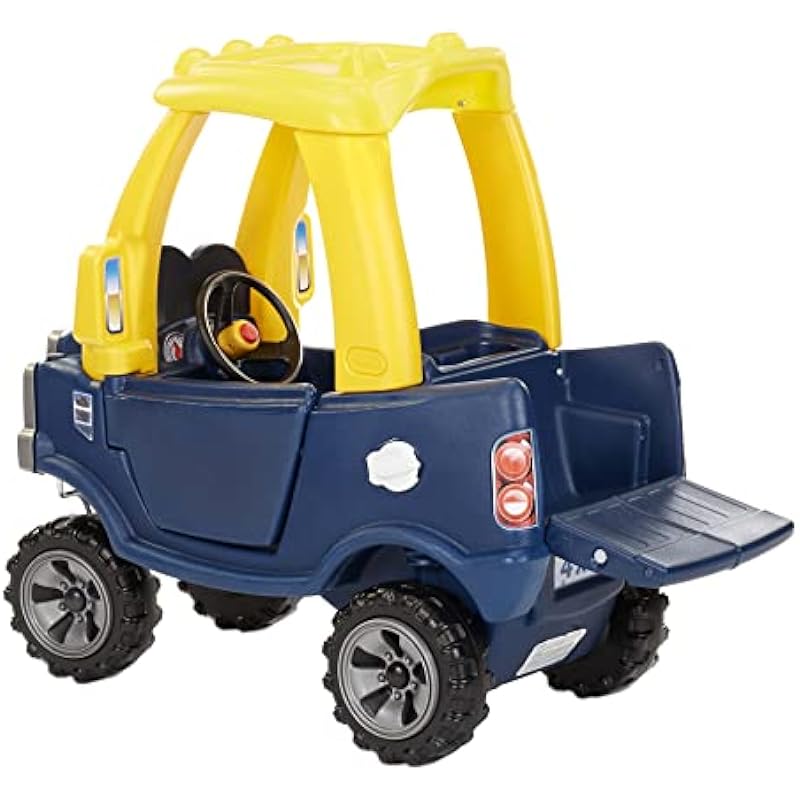 Little Tikes Cozy Truck Ride-On with removable floorboard Blue Large