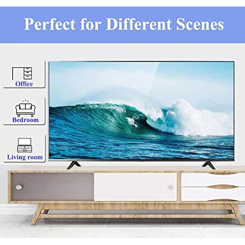 TV Base Stand for RCA Roku TV Legs Replacement Compatible for RCA Smart TV 20in 27in 32in 36in 39in 40in 42in 45in Universal TV Legs for RCA TV,TV Stand Legs with Screws and Instruction
