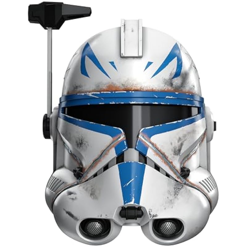 Star Wars The Black Series Clone Captain Rex Premium Electronic Helmet, Star Wars: Ahsoka Adult Roleplay Item, Ages 14 and Up