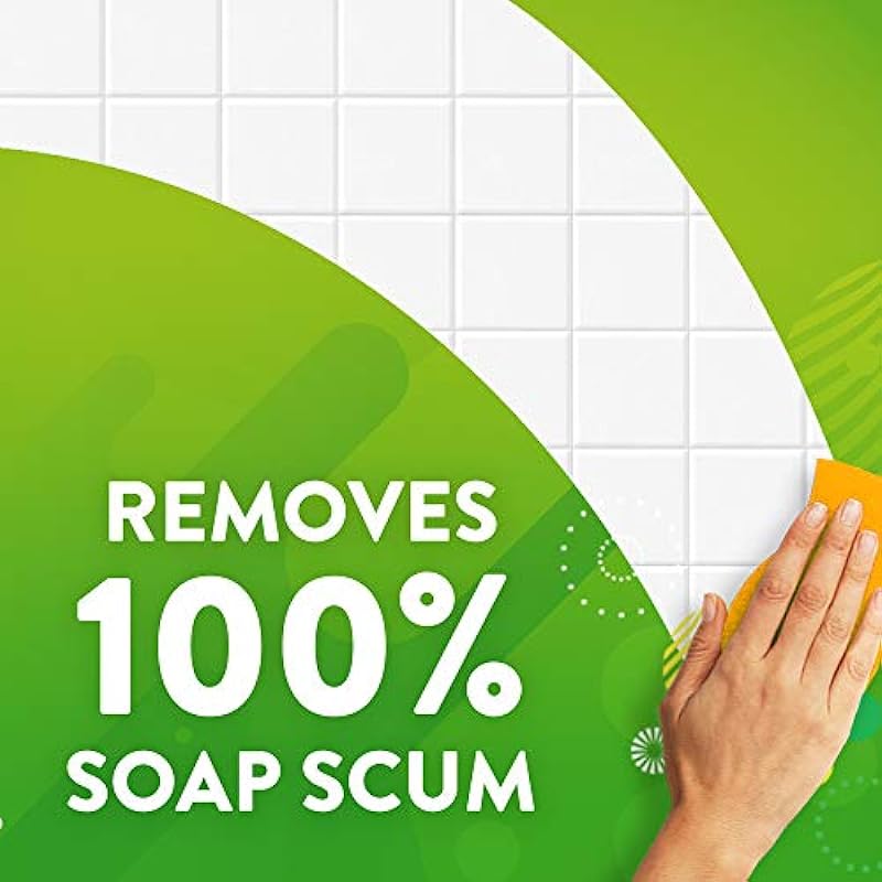 Scrubbing Bubbles Mega Shower Foamer, Removes Soap Scum from Tubs, Shower Walls and More, Rainshower Scent, 567g