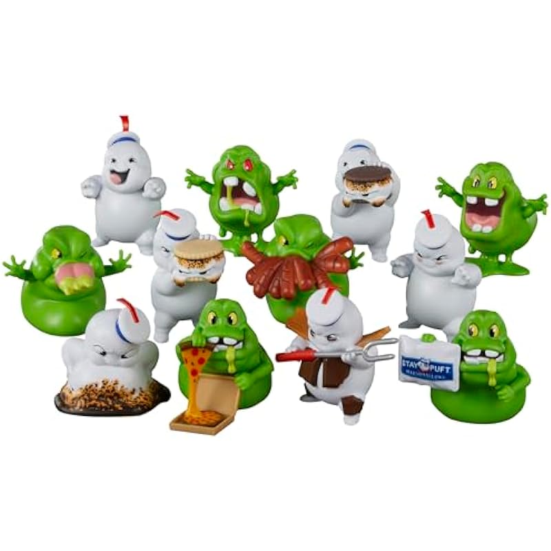Ghostbusters The Ecto Collection Series 1, Blind Box, Slimer & Mini-Pufts Mini Action Figures, 2.25-Inch Ghostbusters Toys for Boys & Girls, Ages 4+ (Single Assorted Figure)