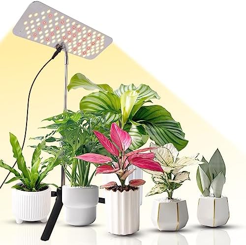 Plant Grow Light Full Spectrum Grow Light for Indoor Plants Plant Light Grow Light 108 LEDs Grow lamp with Automatic on/Off Timer 3/9/12 Hours 10 dimmable Levels