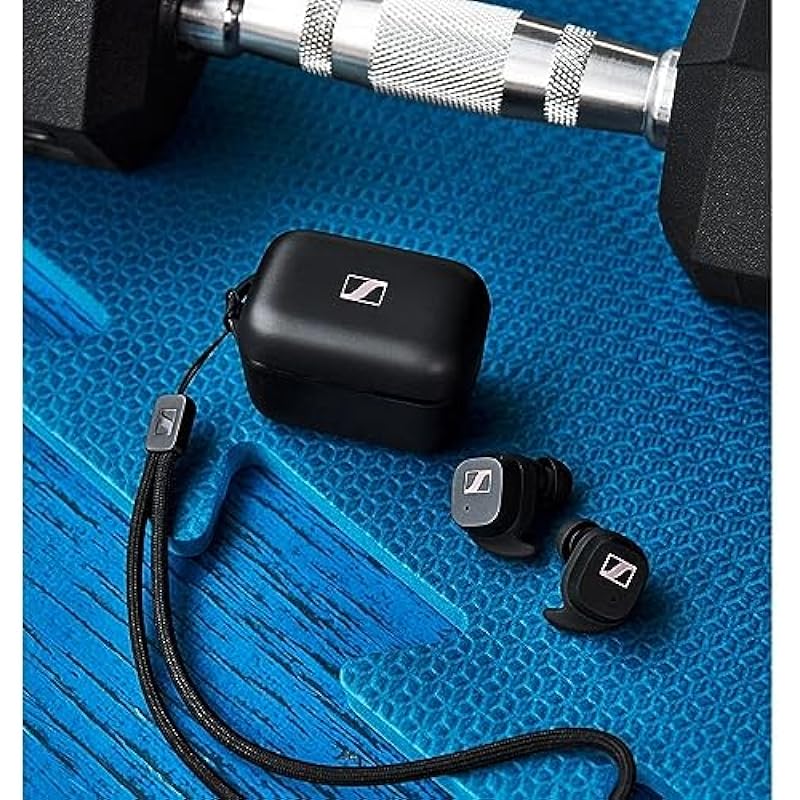 Sennheiser Sport True Wireless Earbuds – Bluetooth in-Ear Headphones for Active Lifestyles, Music and Calls with Adaptable Acoustics, Noise Cancellation, Touch Controls, IP54 and 27-Hour Battery Life