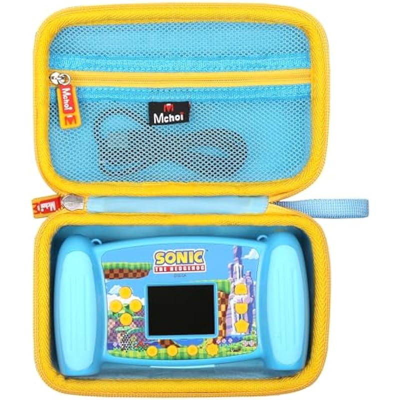 Mchoi Hard Case Suitable for FirstTrends Sonic The Hedgehog Interactive Camera for Kids, Waterproof Shockproof Sonic Camera Carrying Protective Case, Case Only