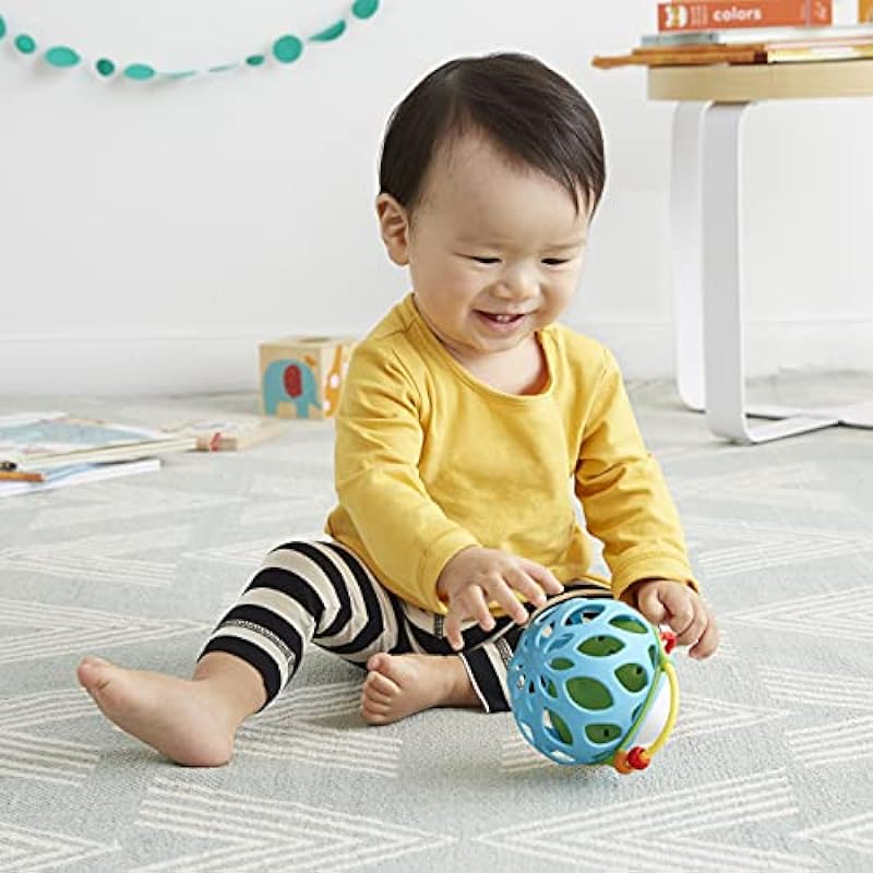 Skip Hop Baby Rattle Toy, Explore and More Roll Around Rattle, Hedgehog