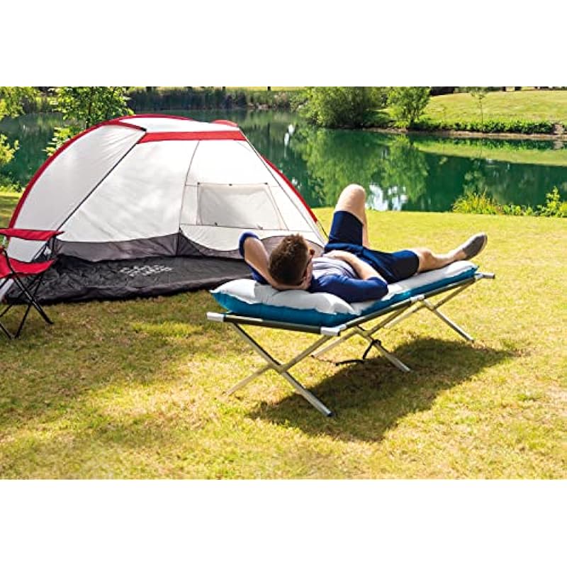 Intex Inflatable Camping Mattress, 72.5″ x 26.5″ x 6.75″