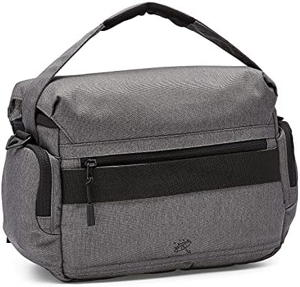 Amazon Basics Large DSLR Camera Gadget Bag – 11 x 6 x 8 Inches (Gray)