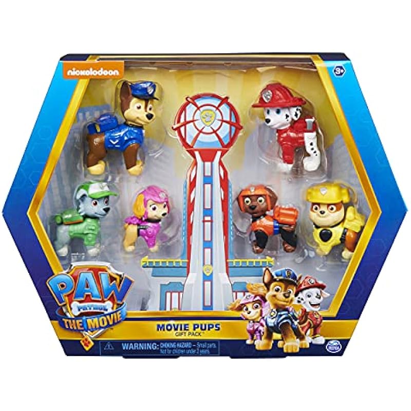 Paw Patrol, Kitty Catastrophe Gift Set with 8 Collectible Toy Figures, for Kids Aged 3 and up