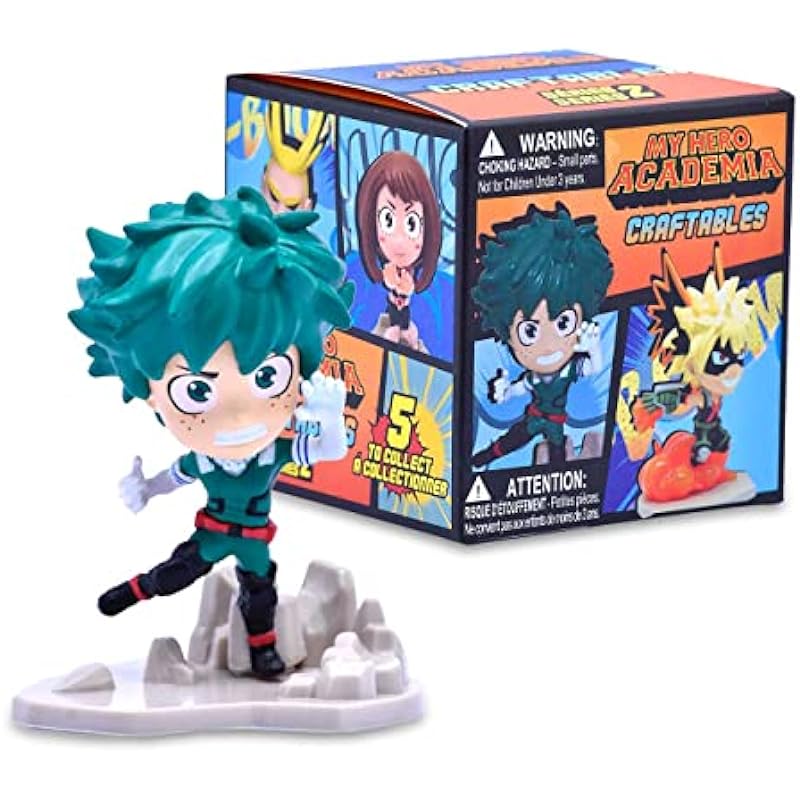 My Hero Academia – Craftables – Build The World of My Hero Academia! Scenes Will Vary, Collect All 5!