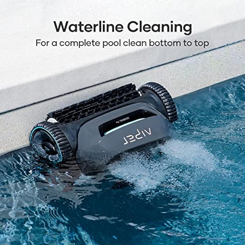 (2024 New) AIPER Seagull Pro Cordless Robotic Pool Vacuum Cleaner, Wall Climbing Pool Vacuum Lasts up to 150 Mins, Quad-Motor System, Smart Navigation, Ideal for In-Ground Pools up to 1,600 Sq.ft