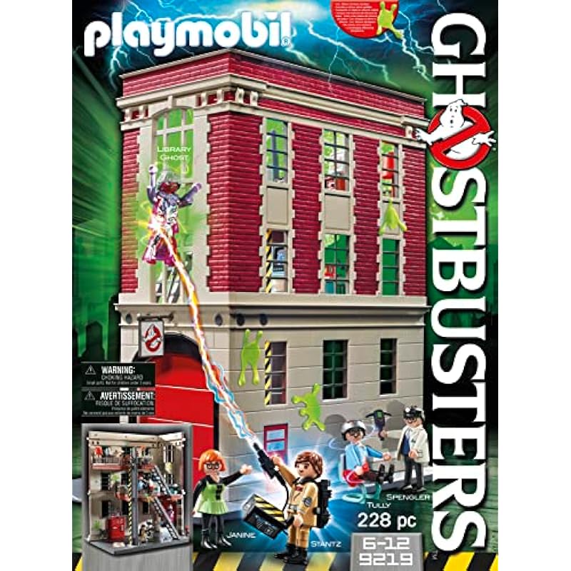 PLAYMOBIL Ghostbusters Firehouse