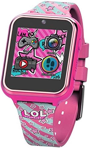 LOL SURPRISE Kids Interactive Smart Watch (LOL4104WC),Pink