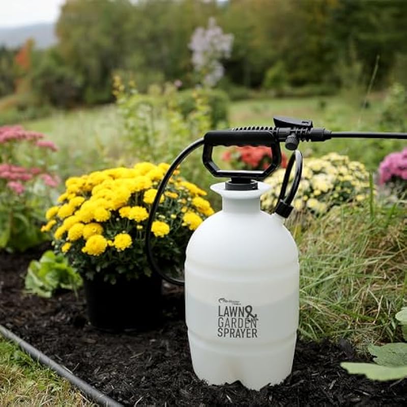 Flo-Master by Hudson 24101 1 Gallon Lawn and Garden Tank Sprayer, Translucent