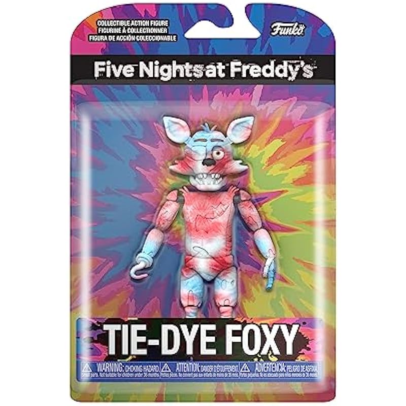 Funko Pop! Action Figure: Five Nights at Freddy’s, Tie Dye- Foxy