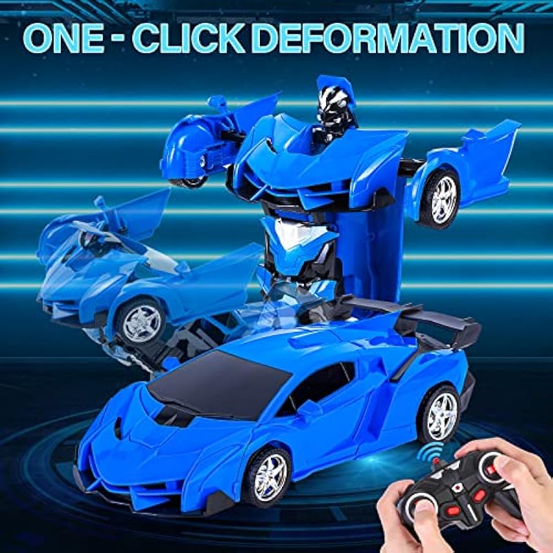 Refasy Children Remote Control Deformation Cars Toys for Kids-Hot Gift