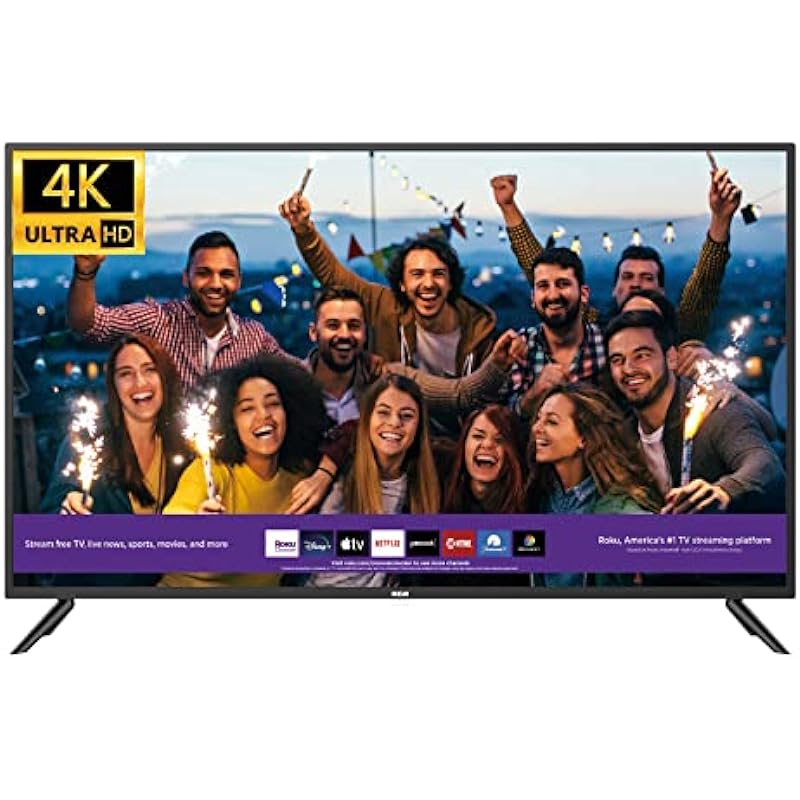 RCA 43-Inch Class Full HD 4K Roku Smart LED TV, 2023 Model