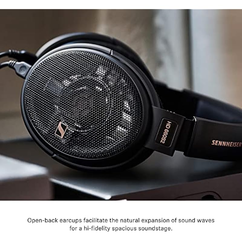 Sennheiser HD 660S2 – Wired Audiophile Stereo Headphones with Deep Sub Bass, Optimized Surround, Transducer Airflow, Vented Magnet System and Voice Coil – Black