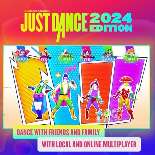 Just Dance 2024 Edition – Amazon Exclusive Bundle | Nintendo Switch (Code in Box & Ubisoft Connect Code)