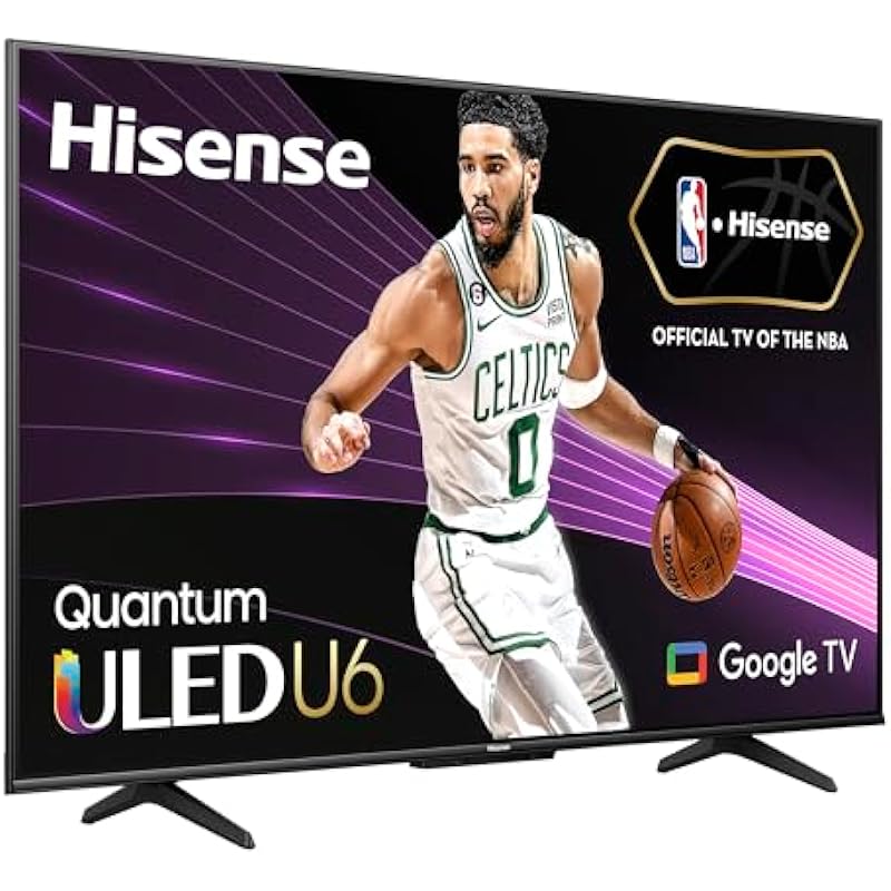 Hisense 50U68K- 50″ Smart 4K ULED Google TV with Quantum Dot Technology (Canada Model) 2023