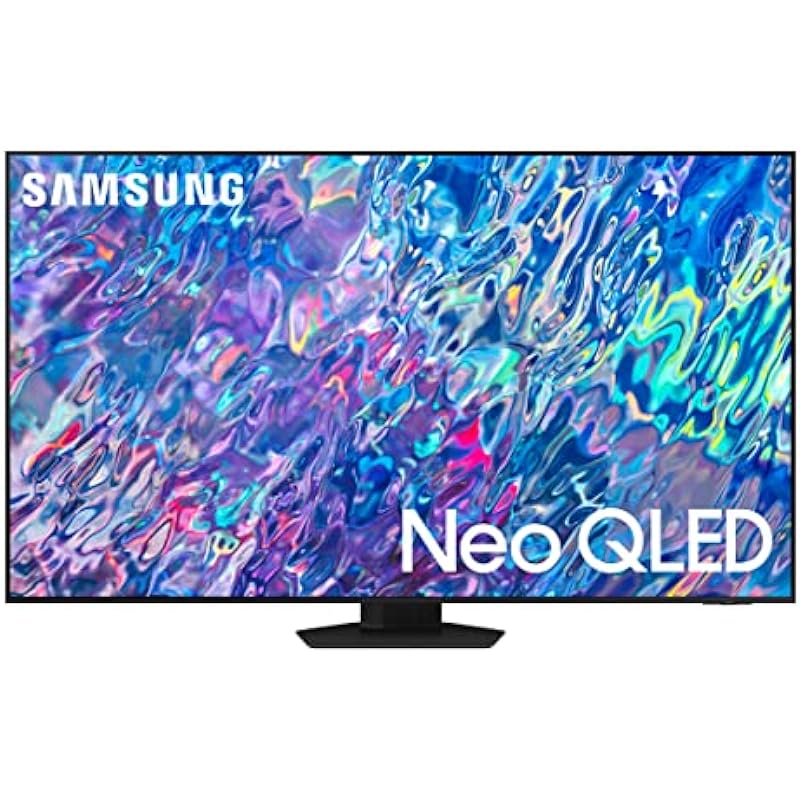 SAMSUNG 65-Inch Class Neo QLED 4K QN85B Series Mini LED Quantum HDR 24x, Dolby Atmos, Object Tracking Sound, Motion Xcelerator Turbo+ Smart TV with Alexa Built-in – [QN65QN85BAFXZC] [Canada Version]