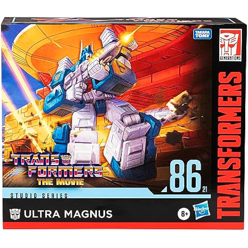 Transformers Toys Studio Series Commander The Transformers: The Movie 86-21 Ultra Magnus Toy, 9.5-inch, Action Figure for Boys and Girls Ages 8 and Up