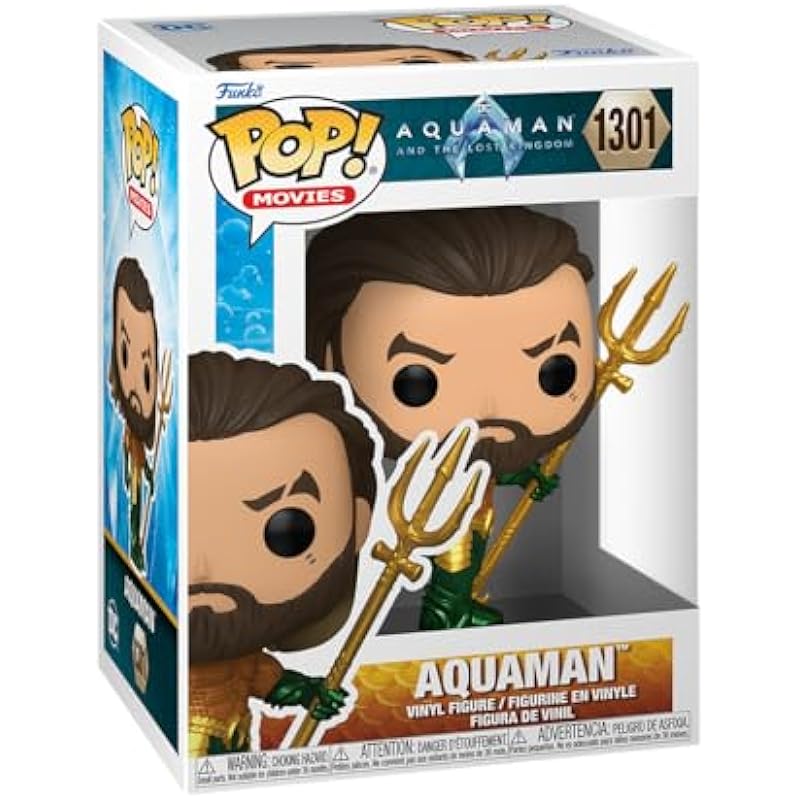 Funko Pop! Movies: Aquaman and The Lost Kingdom – Aquaman in Hero Suit