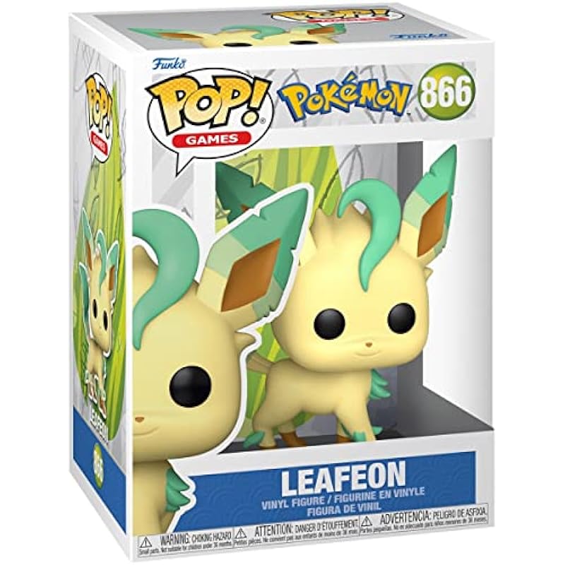 Funko Pop! Games: Pokemon – Leafeon, Multicolor, 62266