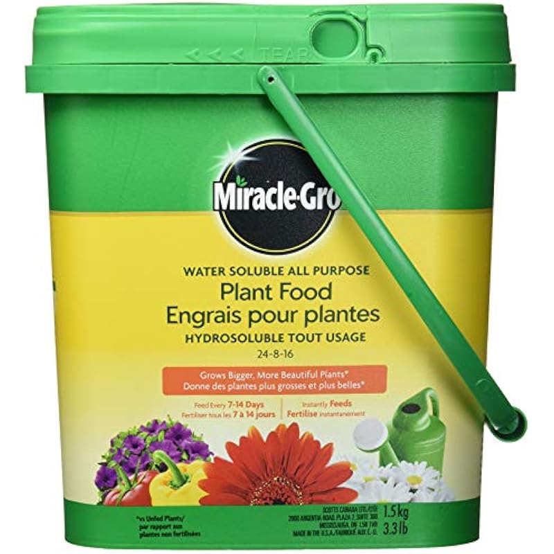 Miracle-Gro Water Soluble All Purpose Plant Food – 1.5kg