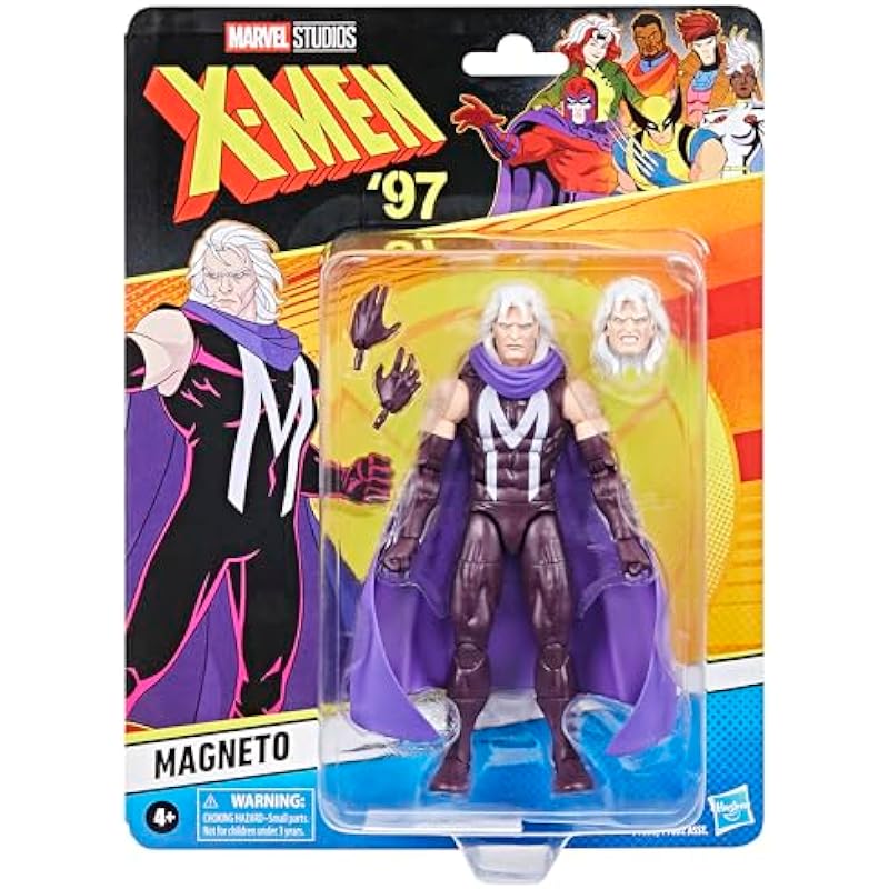 Marvel Legends Series Magneto, X-Men ‘97 Collectible 6-Inch Action Figure