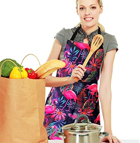 Adjustable Waterproof Apron,Sosolong Apron with 2 Pockets Cooking Kitchen Aprons for Women Men Chef, Adult Gifts