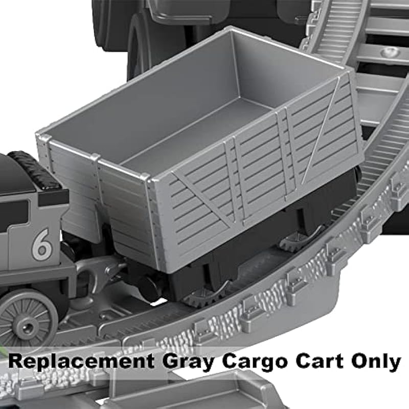 Replacement Parts for Thomas and Friends 2-in-1 Transforming Thomas Playset – GXH08 – Gray Cargo Cart