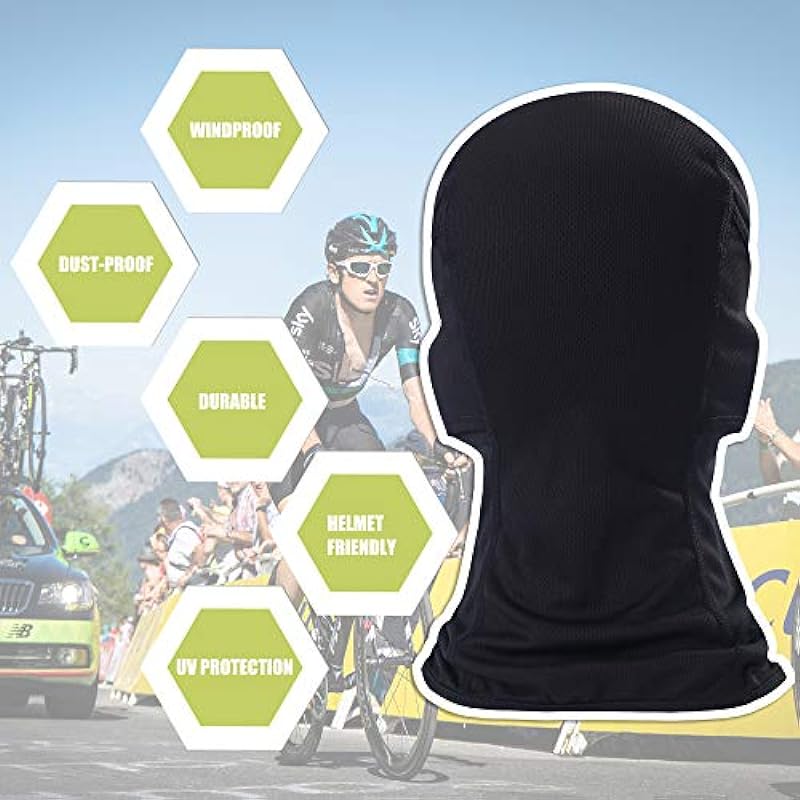 Balaclava Face Mask Adjustable Windproof UV Protection Hood