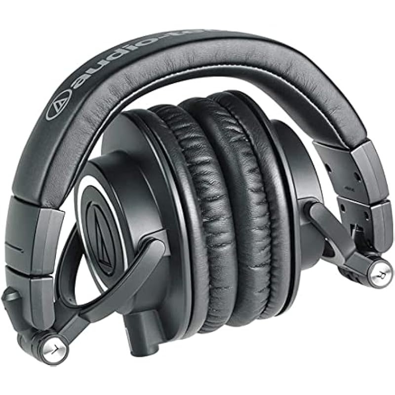 Audio-Technica ATH-M50x Professional Headphones, Black