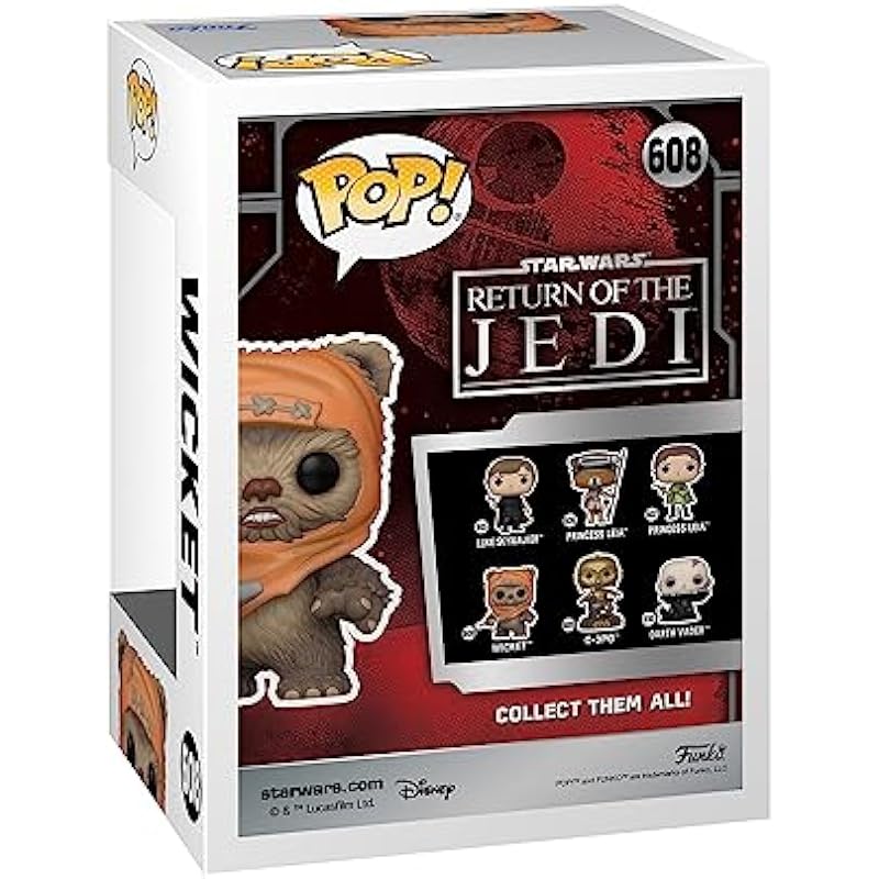 Funko Pop! Star Wars: Return of The Jedi 40th Anniversary, Wicket