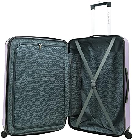 Travelers Club Unisex-Adult Midtown Hardside 4-Piece Luggage Travel Set Luggage Set