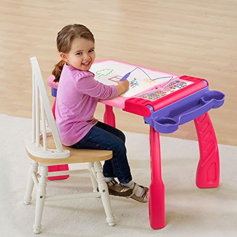 VTech DigiArt Creative Easel, Pink (Frustration Free Packaging – English Version)