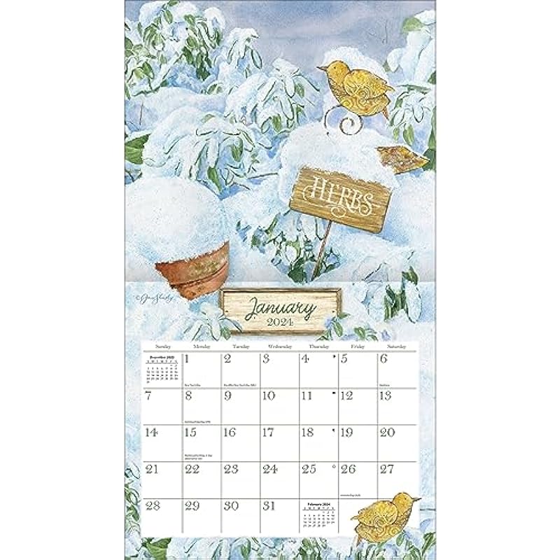 LANG Herb Garden 2024 Wall Calendar (24991001914) Multi