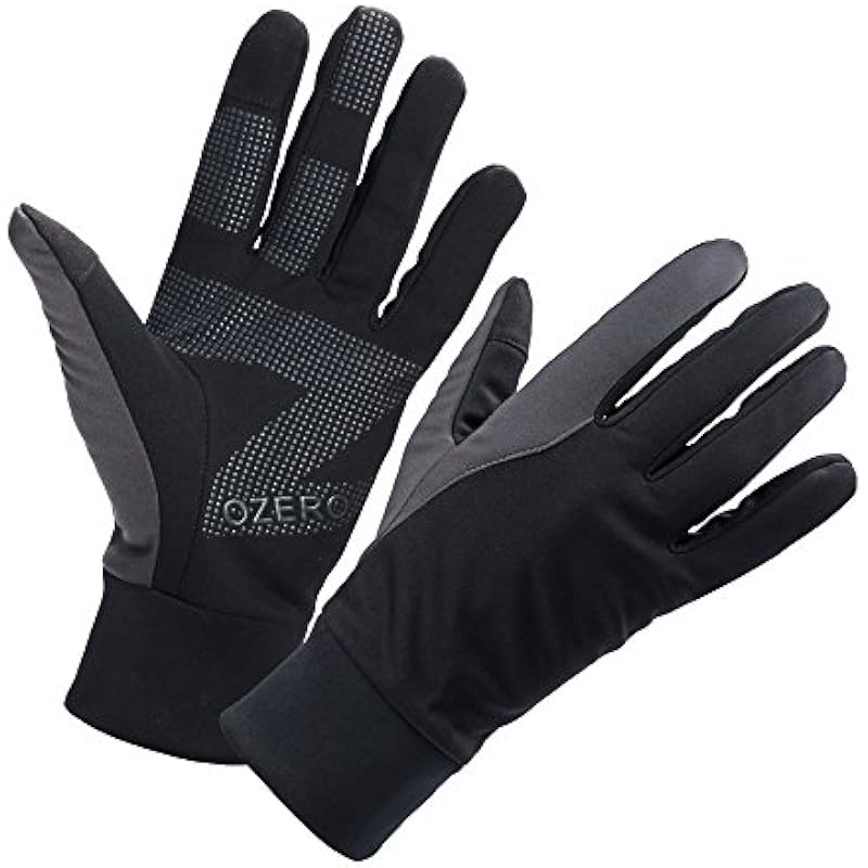 Winter Thermal Gloves Men Women Touch Screen Anti Slip Water Resistant Windproof in Cold Weather for Driving Cycling Running