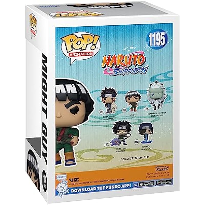 Funko Pop! Animation: Naruto – Might Guy, Multicolored