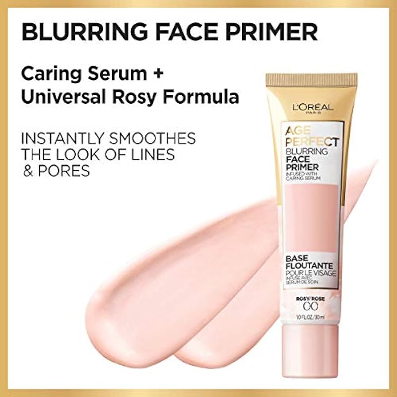 L’Oréal Paris Age Perfect Blurring Face Primer Infused with Caring Serum, 1 Count