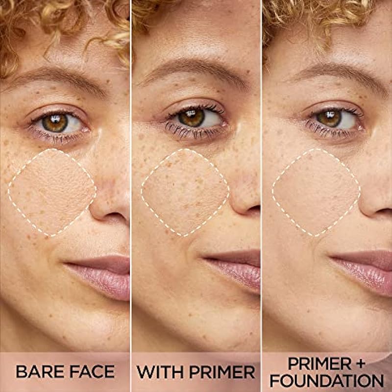 L’Oreal Paris Prime Lab 24H Pore Minimizer Foundation Primer – Pore Filler Primer with 1% AHA, LHA and BHA Complex – Blurs Pores and Resurfaces Skin, 30 mL
